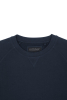 Cottover F. Terry Crew Neck Man Tummansininen