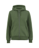 Cottover Key Fz Hood Lady Tummanvihreä