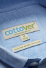 Cottover Oxford Kauluspaita Slim Valkoinen