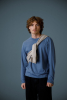 Cottover Relaxed T-shirt Ls Tumma Hiekka