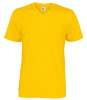 Cottover T-paita, V-aukko Keltainen
