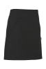 Cottover Waist Apron Short Musta