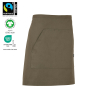 Cottover Waist Apron Short Oliivinvihreä
