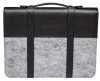 Document Folder Musta / Harmaa