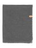 Fleeceponcho / Huopa Tummanharmaa