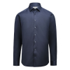 Gb02 Twill Stretch Slim Fit Tummansininen