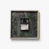 Giftbox Solid Hankie & Lapel Pin Musta