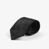 Giftbox Solid Paisley Tie Musta