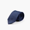 Giftbox Solid Paisley Tie Tummansininen