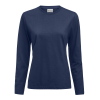 Heavier Pro L/s Women Tummansininen
