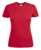 Heavy T-shirt Lady Punainen