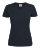 Heavy V-neck Lady Tummansininen
