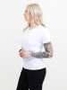 Heavy V-neck Lady Valkoinen