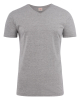 Heavy V-neck Meleerattu Harmaa