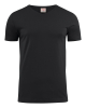 Heavy V-neck Musta