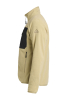 Himalaya Full Zip Pocket Fleece Men Beige