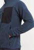Himalaya Full Zip Pocket Fleece Men Tummansininen