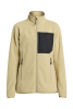 Himalaya Full Zip Pocket Fleece Women Beige