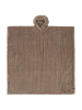 Hupullinen Poncho Cozy Latte