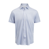 Ib132 Interlock Knit S/s Regular Vaaleansininen
