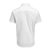 Ib132 Interlock Knit S/s Slim Valkoinen
