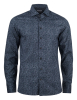 Ib37 Poplin Regular Sininen Kukkainen