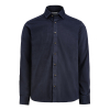Indigo Bow 134 Cord Shirt Tailored Fit M Tummansininen
