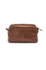 Leather Line Toilet Case Konjakki