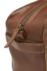 Leather Line Toilet Case Konjakki