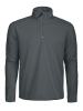 Melton Halfzip Harmaa