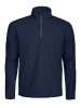 Melton Halfzip Tummansininen
