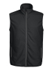 Melton Vest Musta