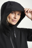 Misty Shell Parka Women Musta