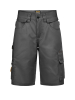 Naisten Craftman Semistretch -shortsit Harmaa / Musta