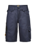 Naisten Craftman Semistretch -shortsit Tummansininen / Musta