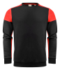 Prime Crewneck Musta / Punainen