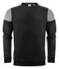 Prime Crewneck Musta/antrasiitti