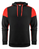 Prime Hoodie Musta / Punainen