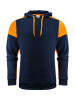 Prime Hoodie Tummansininen / Neonoranssi