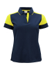 Prime Polo Lady Tummansininen / Neonkeltainen