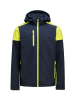 Prime Softshell Tummansininen / Neonkeltainen