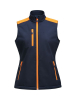 Prime Softshell Vest Woman Tummansininen / Neonoranssi