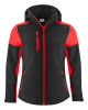 Prime Softshell Woman Musta / Punainen