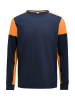 Prime T-shirt Ls Tummansininen / Neonoranssi