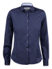 Rb20 Twill Woman Tummansininen / Vaaleansininen