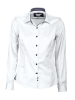 Rb20 Twill Woman Valkoinen / Tummansininen