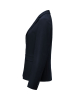 Signature Suit Blazer Woman Tummansininen