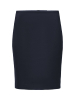 Signature Suit Skirt Tummansininen