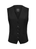 Signature Suit Vest Woman Musta