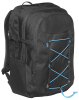 Sporty Line Computer Backpack Musta/turkoosi